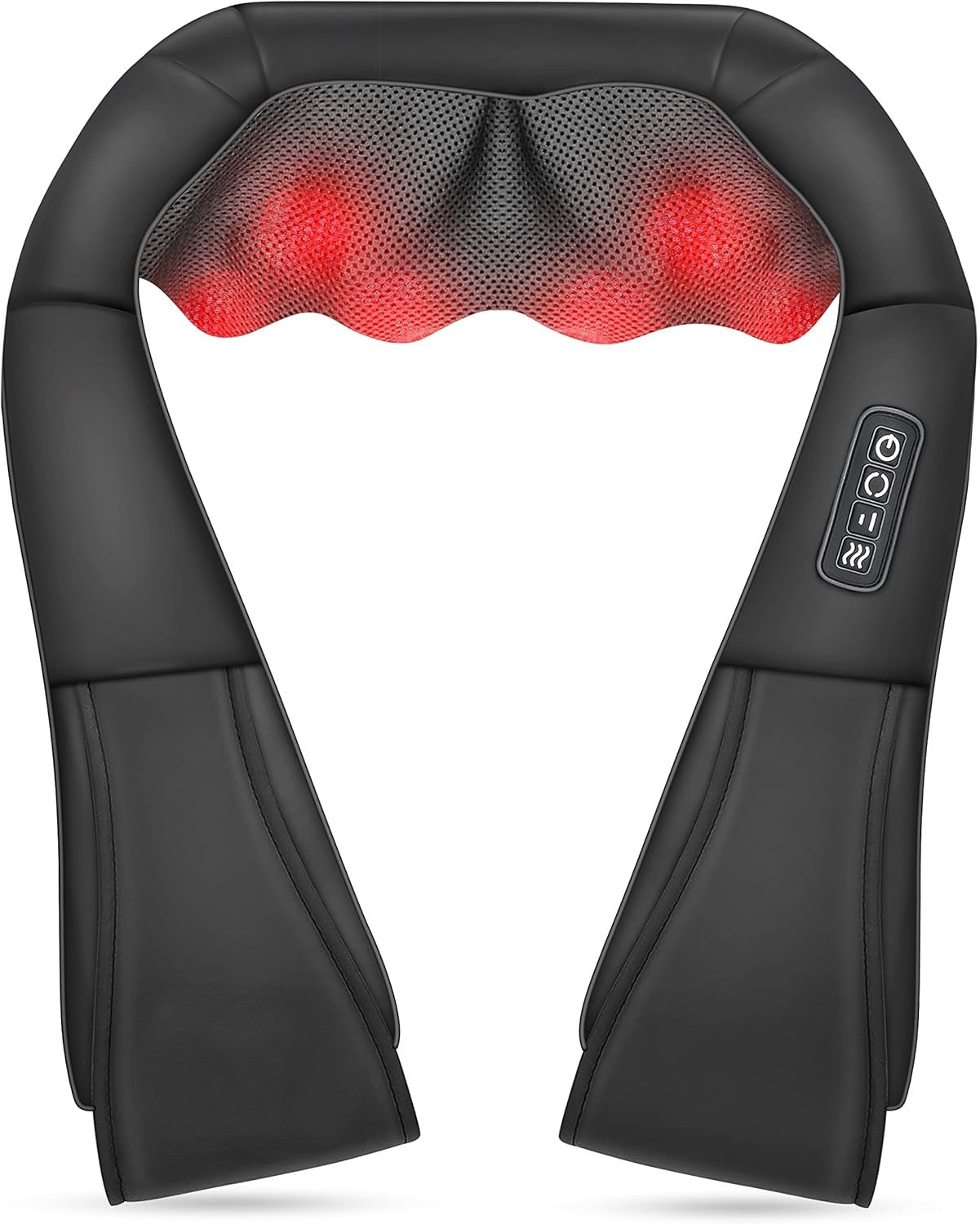 Poshuma RelaxPro 8-Node Massager With Infared Heating